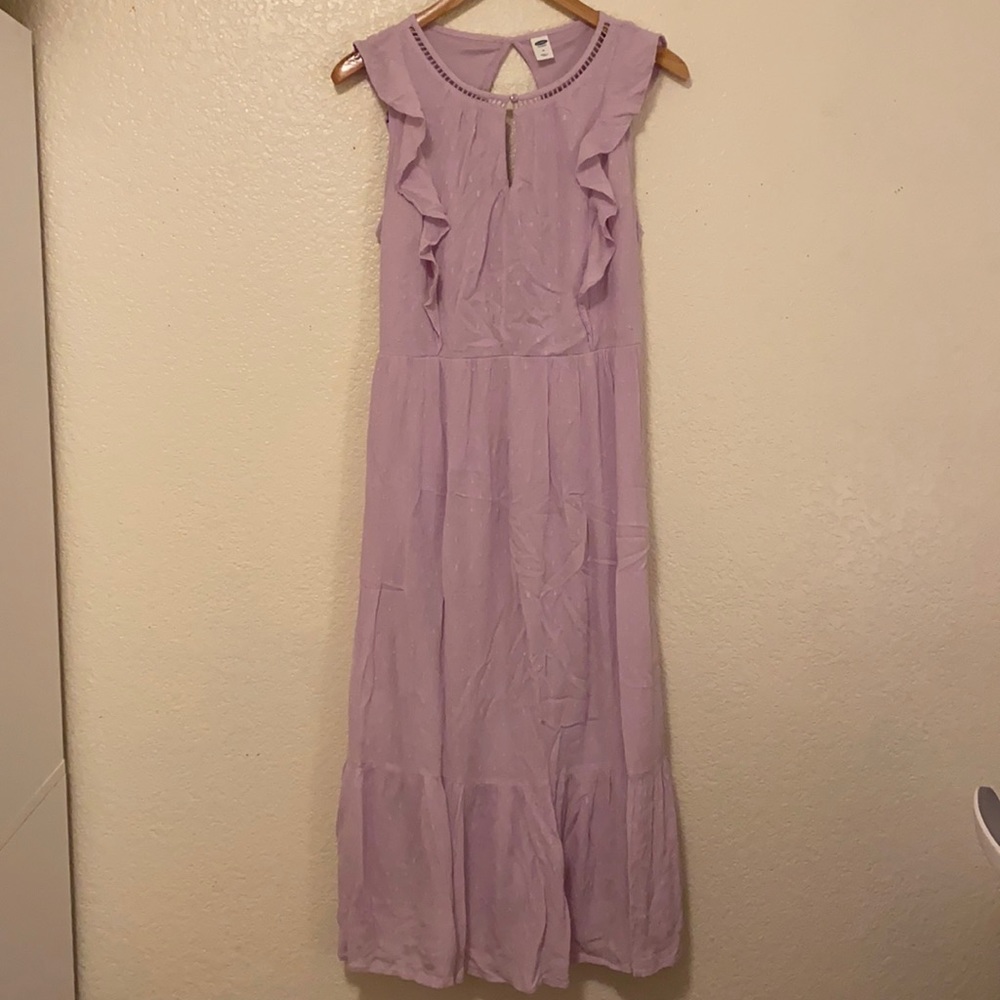 Purple/Lilac Maxi Spring Dress
